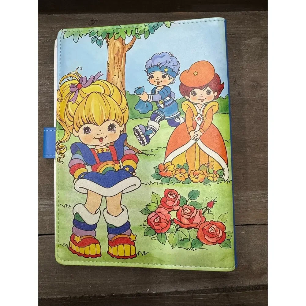 Rainbow Brite ring binder